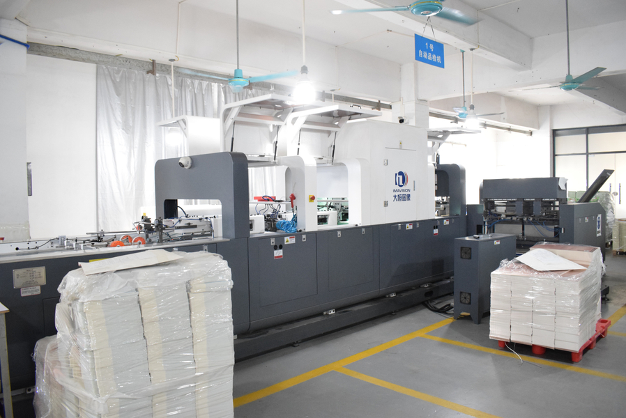GUANGZHOU YM PACKAGE PRODUCTS CO.,LTD. 제조업체의 생산 라인