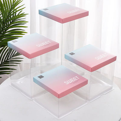 비스킷 유통 및 판매를 위한 전문 CMYK / 판톤 인쇄 케이크 상자