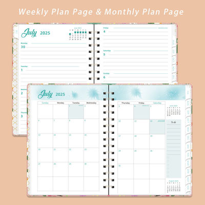 로고 인쇄 A5 사이즈 맞춤형 스프링 하드커버 노트북