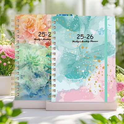 점선 또는 줄 노트가 있는 맞춤형 A5 스프링 노트