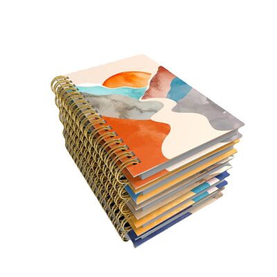 한 주제 사용자 정의 저널 노트북 사용자 정의 표지 예술을 특징으로 회사 이벤트 회의 및 고객 감사에 이상적입니다