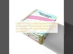 나선형 노트북 블랙 하드커버 우아함